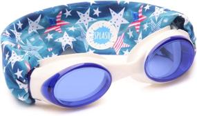 img 4 attached to Splash Merica Swim Goggles Fashionable