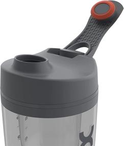 img 2 attached to 💪 Revolutionize Your Protein Shake Routine with PROMiXX Pro Shaker Bottle: Rechargeable & Powerful, with Supplement Storage - BPA Free, 20oz Cup (Graphite Gray)