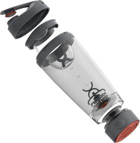 img 3 attached to 💪 Revolutionize Your Protein Shake Routine with PROMiXX Pro Shaker Bottle: Rechargeable & Powerful, with Supplement Storage - BPA Free, 20oz Cup (Graphite Gray)