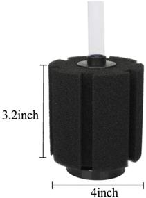 img 3 attached to 🐠 ALEGI Aquarium Bio Sponge Filter Kit - 20, 30, 55 Gal - Breeding Fry Betta Shrimp Fish Tank