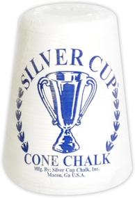 img 1 attached to 🎱 Hathaway White Silver Cup Cone Talc Chalk