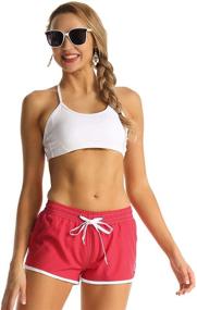 img 2 attached to Rocorose Womens Shorts Activities Drawstring