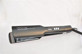 img 3 attached to Inova Professional Titanium Ultra Pro Flat Iron, 1.75 Inch - US/EU