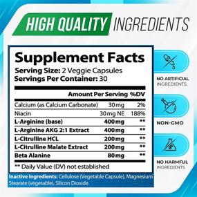 img 2 attached to Nitric Male Supplement Arginine Citrulline