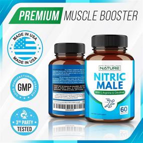 img 1 attached to Nitric Male Supplement Arginine Citrulline