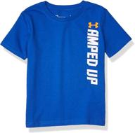 under armour boys' attitude ss tee: performance and style combined logo