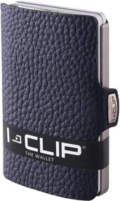 img 4 attached to 💼 Gunmetal Carbon Minimalist Wallet for Men - ICLIP Wallets, Card Cases & Money Organizers