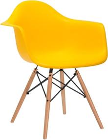 img 4 attached to Poly Bark Vortex Chair Orange