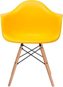 img 3 attached to Poly Bark Vortex Chair Orange