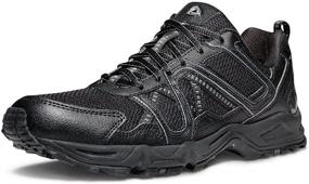 img 4 attached to TSLA Lightweight Breathable Sneakers Athletic Men's Shoes in Athletic