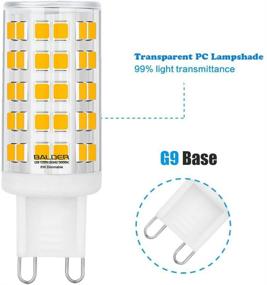 img 1 attached to 💡 6-Pack of BALDER Dimmable Halogen Replacement Bulbs