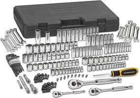 img 2 attached to Набор инструментов GearWrench 165 предм. 6 Pt. для механиков - стандартные и глубокие SAE/Metric - 1/4", 3/8" и 1/2" привод - модель 80932