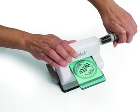 img 2 attached to 🔪 Sizzix Sidekick Starter Kit 661770: Portable Manual Die Cutting & Embossing Machine for Arts, Crafts, Scrapbooking, Cardmaking - 2.5” Opening - Effective & Efficient!