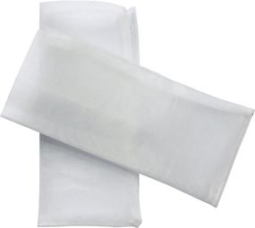img 2 attached to 🍵 20 Pack of Premium Nylon Tea Filter Press Screen Bags, 2" x 4", 120 Micron, Zero Blowout Guarantee – Available in Various Microns and Sizes
