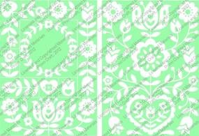 img 1 attached to Cuttlebug Cricut Repositional Floral Folk" - "Cuttlebug Cricut Репозиционный Цветочный Народный