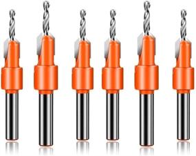 img 4 attached to ✂️ Enhance Your Timber Working Efficiency with our 6PCS Wood Countersink Cutter Set