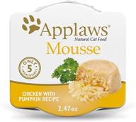 applaws chicken with pumpkin wet cat food - natural mousse delight! логотип