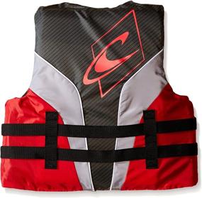 img 2 attached to 🧒 O'Neill Youth SuperLite USCG Life Vest,Smoke/Graphite/Red/White: Lightweight & Reliable Safety Gear for 50-90 lbs!