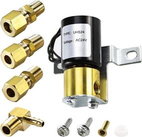 img 4 attached to 🌬️ TOMOON UHS24 Universal Humidifier Solenoid Valve 24 Volt, Ideal for Aprila.ire 4040, 990-53, 32001639-002, A01-0814-148 and other Models. Compatible with HE220, HE225, HE260, HE265