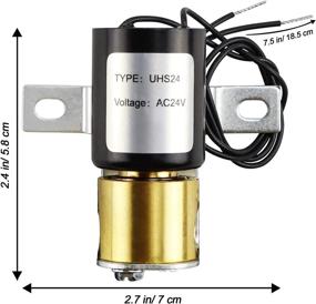 img 2 attached to 🌬️ TOMOON UHS24 Universal Humidifier Solenoid Valve 24 Volt, Ideal for Aprila.ire 4040, 990-53, 32001639-002, A01-0814-148 and other Models. Compatible with HE220, HE225, HE260, HE265