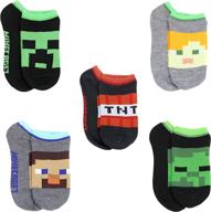 🧦 minecraft boys low cut socks - 6 pair pack for optimal seo logo