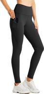 water resistant thermal winter pants for women - fleece lined leggings for hiking, yoga, running tights - high waisted логотип