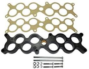 img 2 attached to 🚗 Mota Performance A40252 1-inch Ford GT40 Manifold Heat Spacer Kit