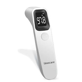 img 4 attached to 🌡️ Sinocare Non-Contact Forehead Thermometer for Adults and Kids, Medical Digital Infrared Thermometer for Fever with Alarm and Memory Function, Instant Accurate Reading for Baby, 5.4 inches