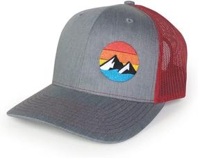 img 1 attached to 🧢 WUE Trucker Hat - Stylish Snapback for Men to Discover the Great Outdoors