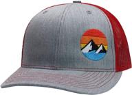 🧢 wue trucker hat - stylish snapback for men to discover the great outdoors logo