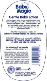 img 1 attached to 👶 Baby Magic Original Scent Gentle Baby Lotion, Large 30 Fluid Ounce Bottle