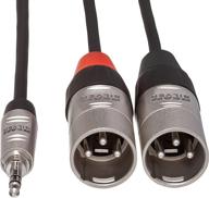 hosa hmx 006y stereo breakout cable logo