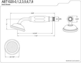 img 1 attached to Kingston Brass ABT1020 2 Декоративная полировка