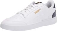 👟 stylish footwear: puma men's shuffle sneaker white - perfect fashion sneakers for men's shoes logo