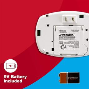 img 1 attached to 🔌 Stay Protected with the FIRST ALERT Plug-In Carbon Monoxide Detector 3-Pack: Battery Backup Included, CO605