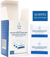 eye see lens cleaning wipe vision care logo