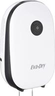 🌬️ eva-dry edry dehumidifier, thermal electric, white and black, 2-piece logo