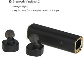 img 3 attached to Bluetooth Headphones SURBEST Reduction Earphones Headphones