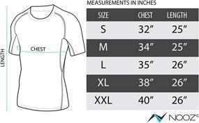 img 1 attached to Nooz: Men's Cool Tech Quick Dry Compression Short Sleeve T-Shirt with 4-Way Stretch