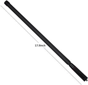 img 2 attached to HYS SMA-Female Foldable CS Tactical 12W Antenna - Dual Band VHF UHF 144/430Mhz Antenna for Baofeng UV-5R, UV-82, BF-F8HP, UV-5R V2+ Plus, BF-F9 V2+ 2 Way Radio