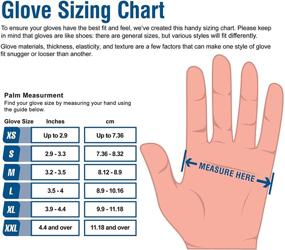 img 1 attached to 🧤 AMMEX Blue Nitrile Disposable Exam-Grade Gloves: Latex & Powder Free, 3 Mil Thickness, Food-Safe, Lightly-Textured, Non-Sterile - High-Quality Protection for Medical, Laboratory, and Food Handling Use