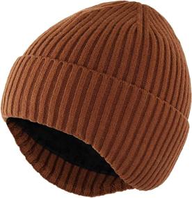 img 4 attached to 🧢 Connectyle Men's Winter Beanie Hat with Earflaps - Stylish Warm Knit Skull Cap for Daily Wear