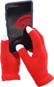 img 2 attached to Versatile Brushed Interior Stretchy Assorted Men's Gloves & Mittens at Wholesale Prices