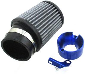 img 1 attached to 🔧 High Performance TC-Motor Air Filter + Adapter for Honda GX340 GX390 Clone Engine, Predator 301cc 420cc, Golf Carts, Mud Boats, Racing Lawnmowers, Minibikes, Powered Paragliders, GX270s, 13/15HP Chinese OHVs