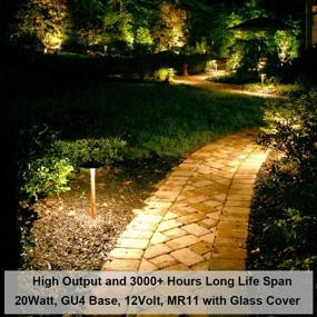 img 2 attached to Ryloas Outdoor Landscape Dimmable Halogen