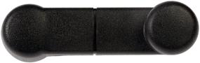 img 4 attached to 🖤 Dorman 76946 Window Handle: Sleek and Stylish in Black