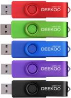 deekoo swivel memory storage colors logo