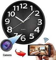 ultimate home security: spycent wifi hd hidden ip camera dvr wall clock - night vision, loop recording, ios & android app for real-time monitoring logo