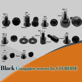 img 2 attached to 💻 711pcs PC Computer Screws Standoffs Assortment Kit for Hard Disk Drive, Computer Case, Motherboard, Fan, Power, Graphics by CO-RODE