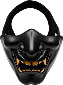 img 4 attached to 🎭 Anyoupin Hannya Oni Prajna Airsoft Mask - Ideal for Halloween, CS Game, Masquerade Ball, and Party